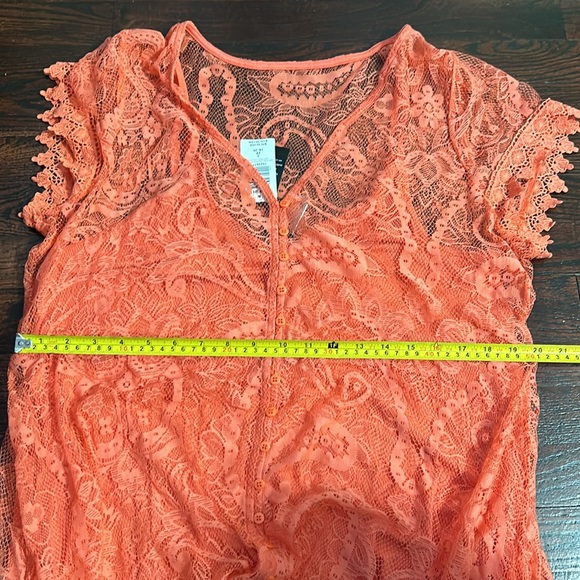 Torrid Maxi Lace Button-Front Dress - Picture 13 of 14